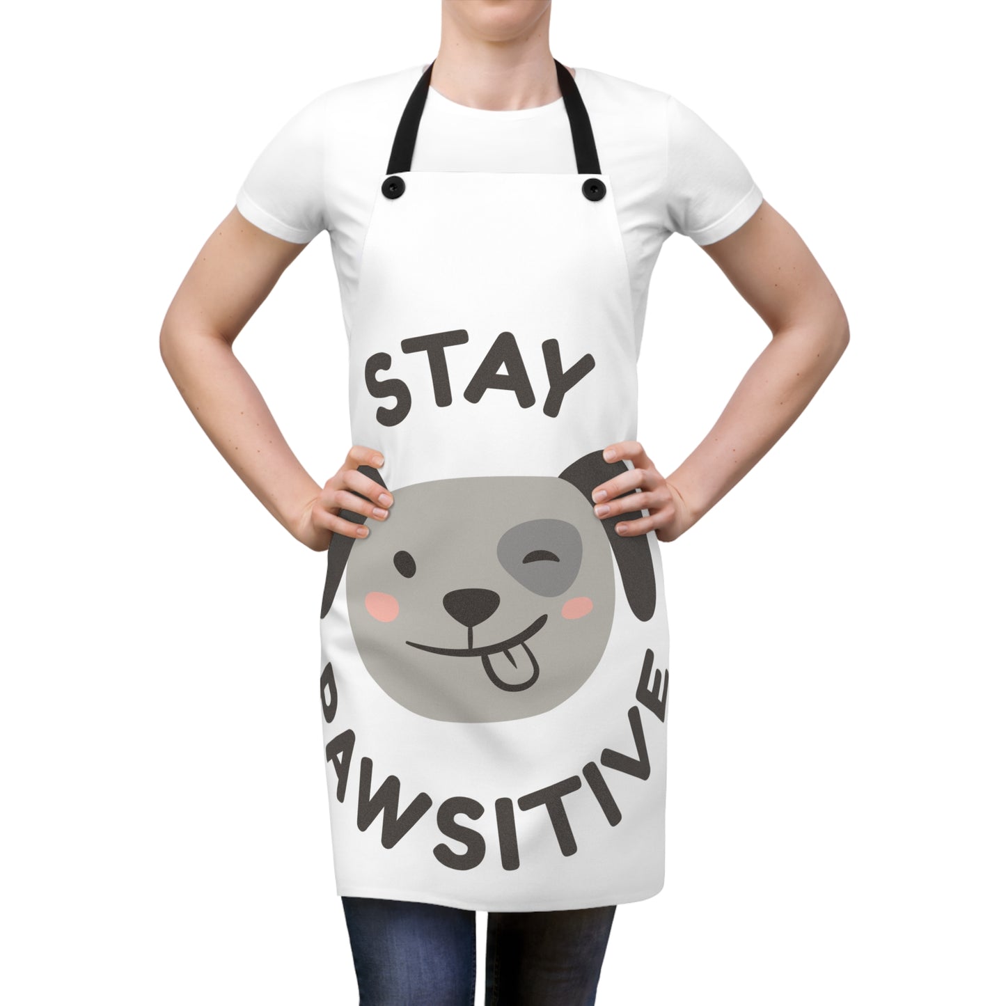 Apron pawsitive