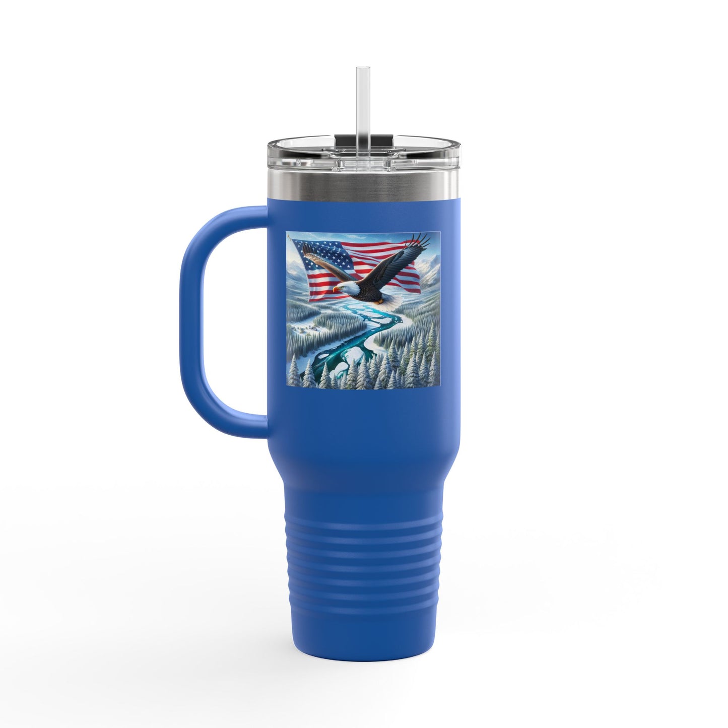 America solider Insulated Travel Mug, 40oz