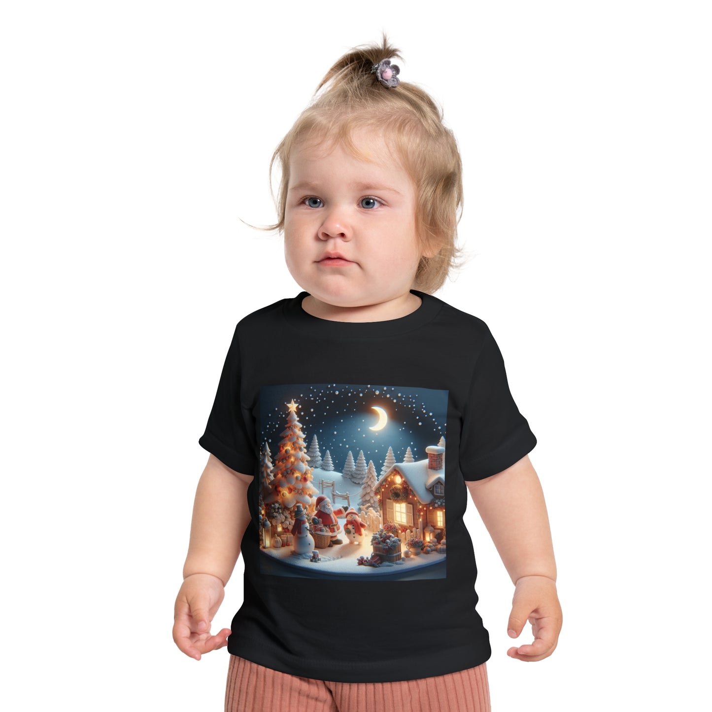 Baby Short Sleeve love Xmas T