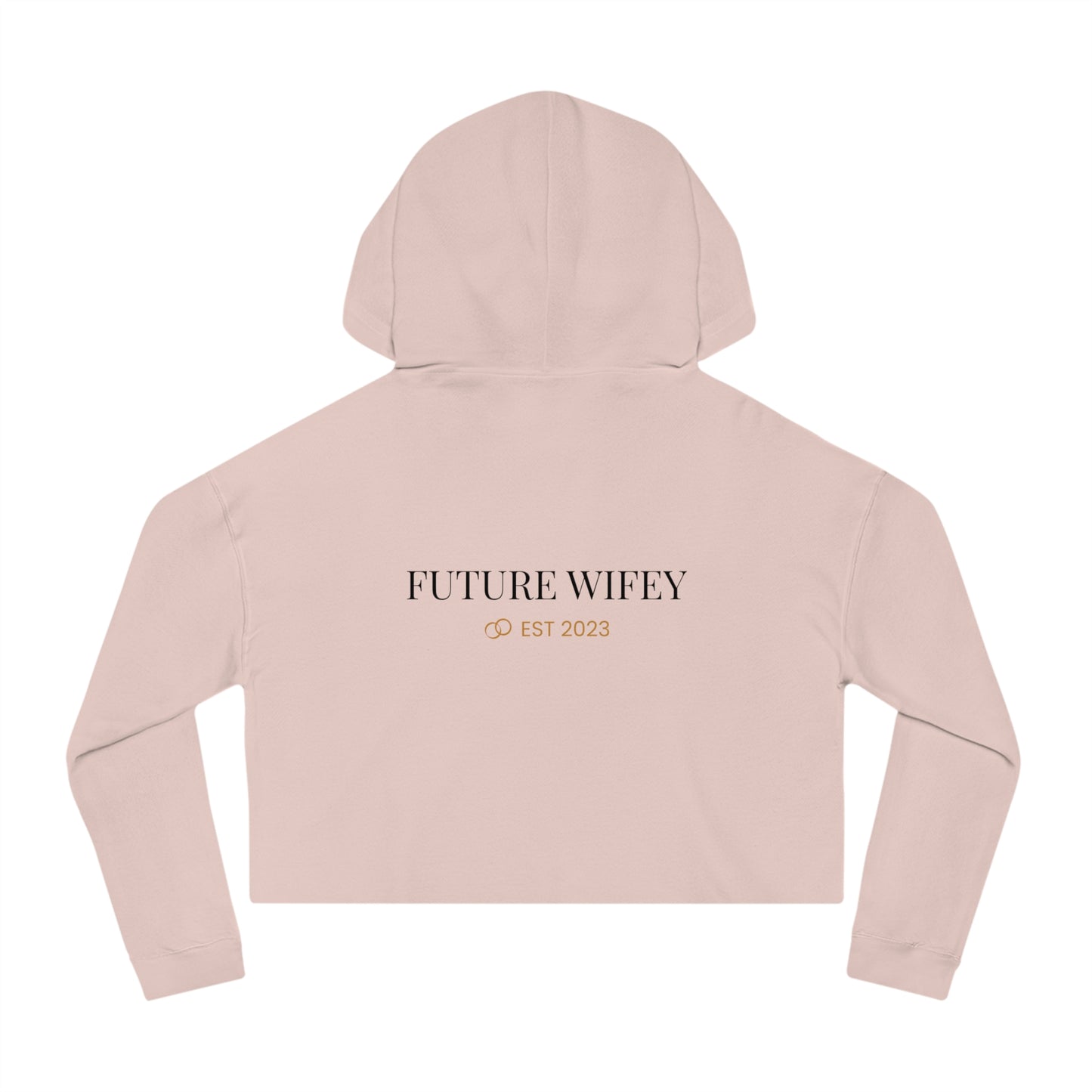 Women’s Cropped Hooded wifey 2023