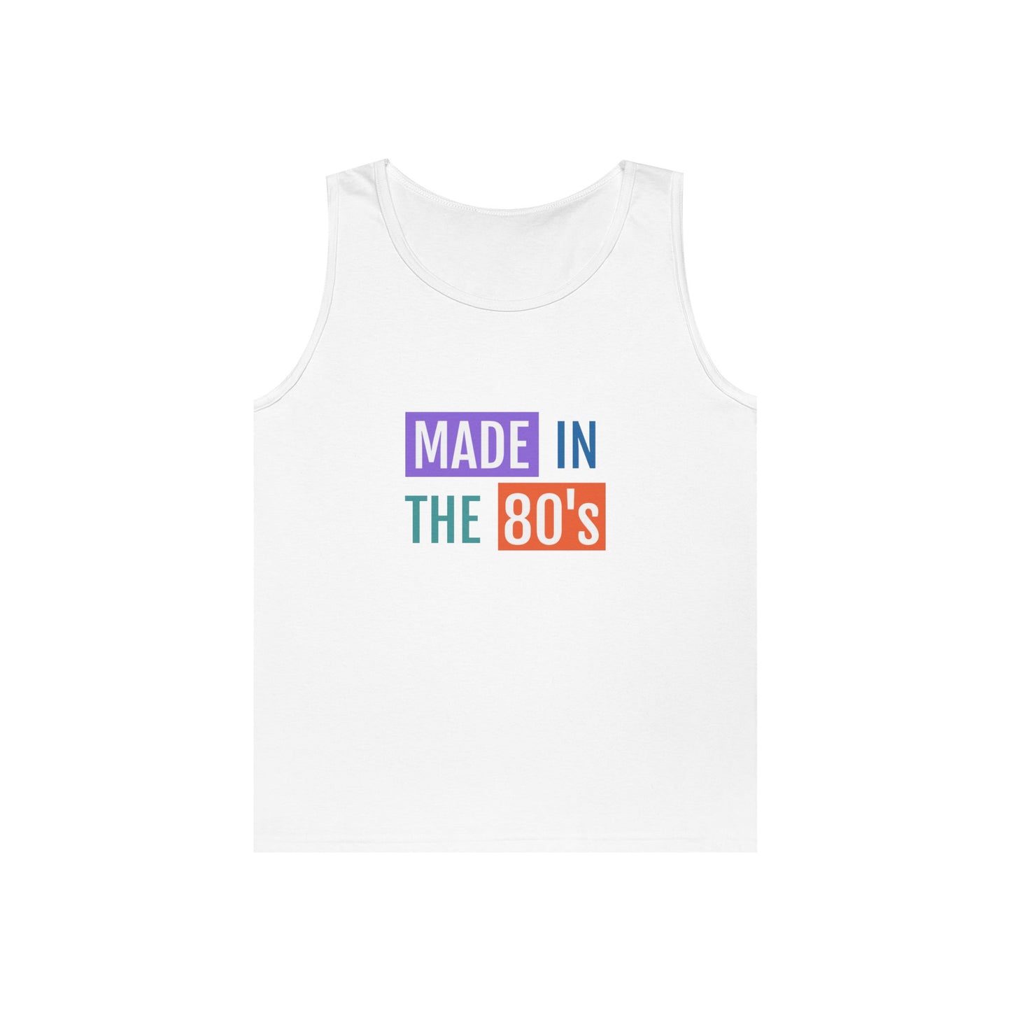 Unisex Heavy Cotton Tank Top 80s