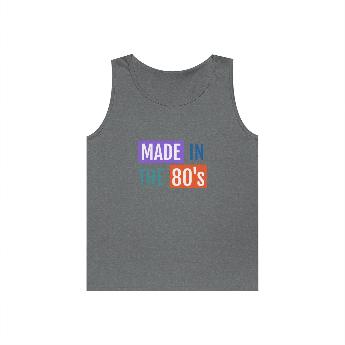 Unisex Heavy Cotton Tank Top 80s