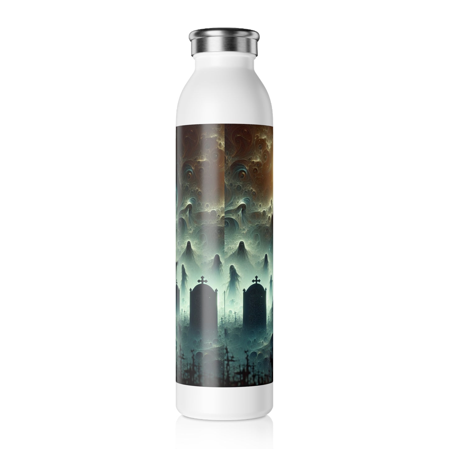 Slim Water Bottle spooky