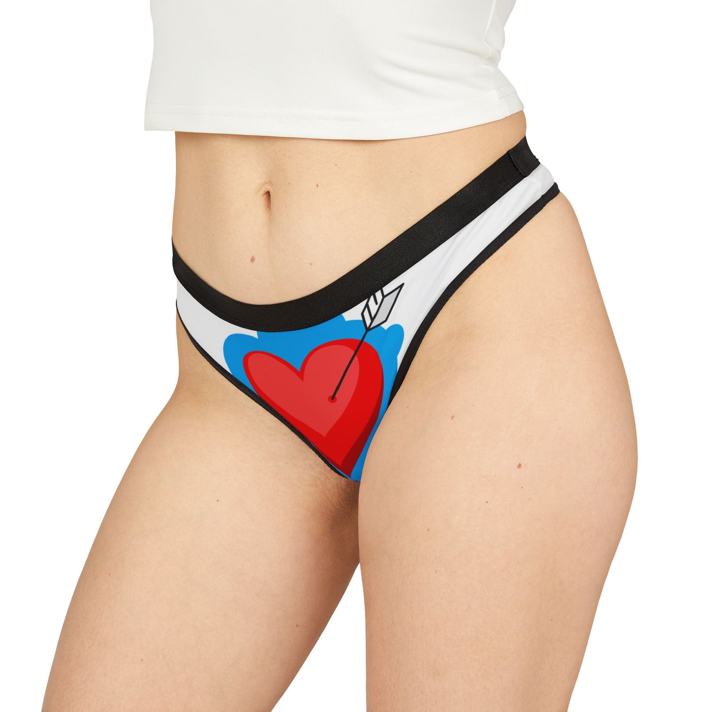 Women's Thong Heart