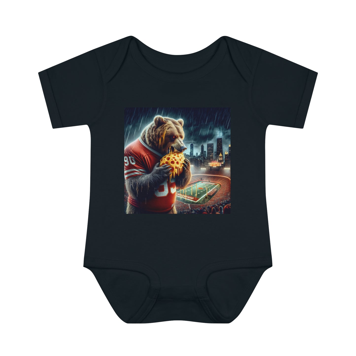 Infant Baby Rib Bodysuit Da bears