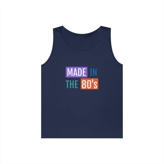 Unisex Heavy Cotton Tank Top 80s