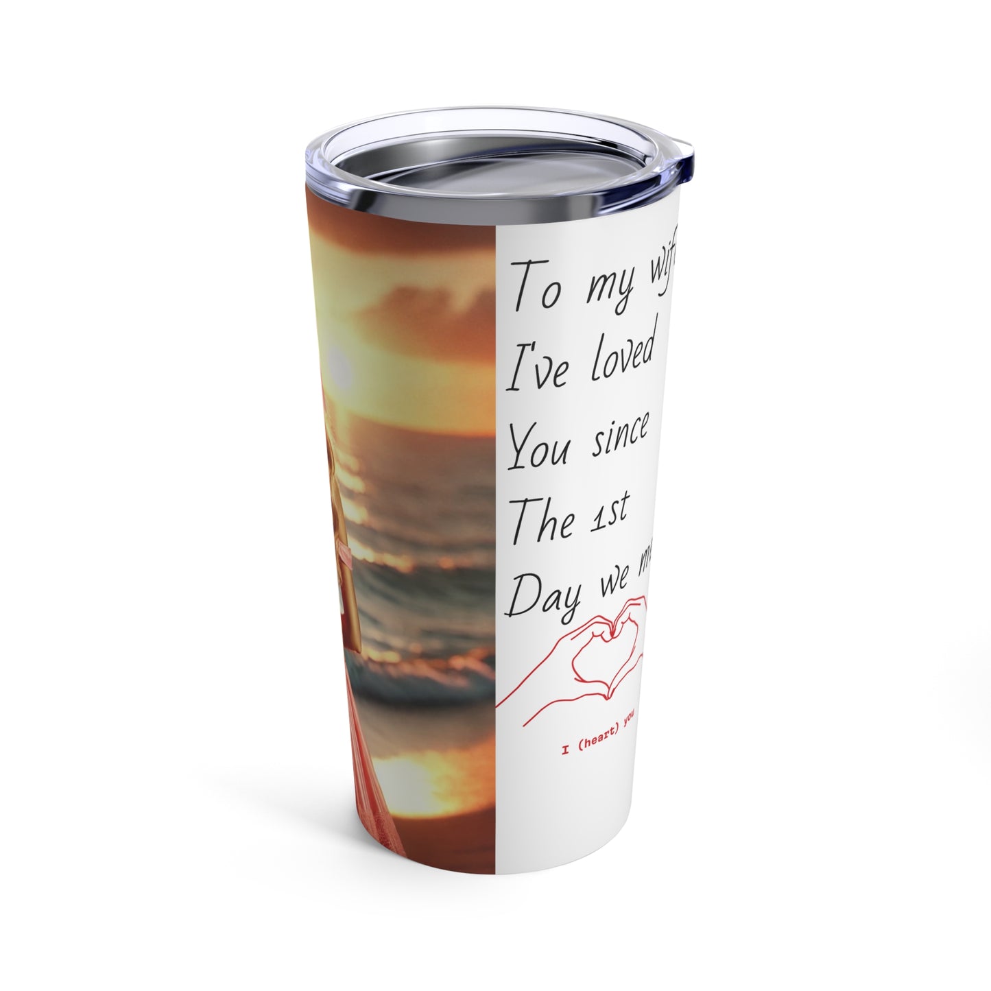 Tumbler to wife customizable