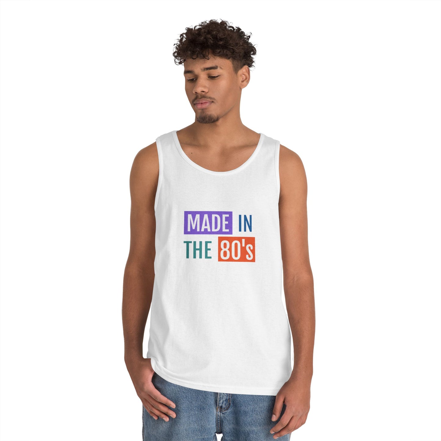 Unisex Heavy Cotton Tank Top 80s