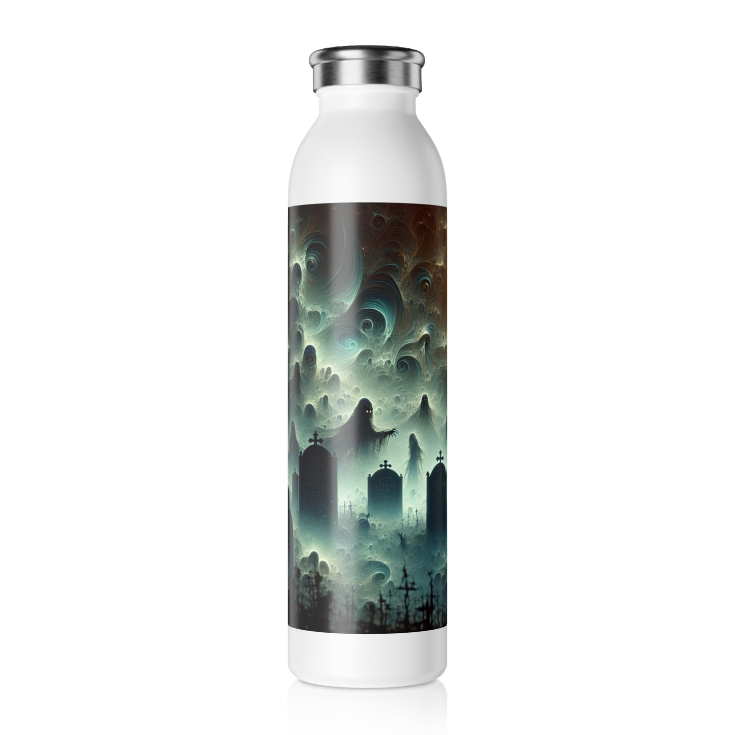 Slim Water Bottle spooky