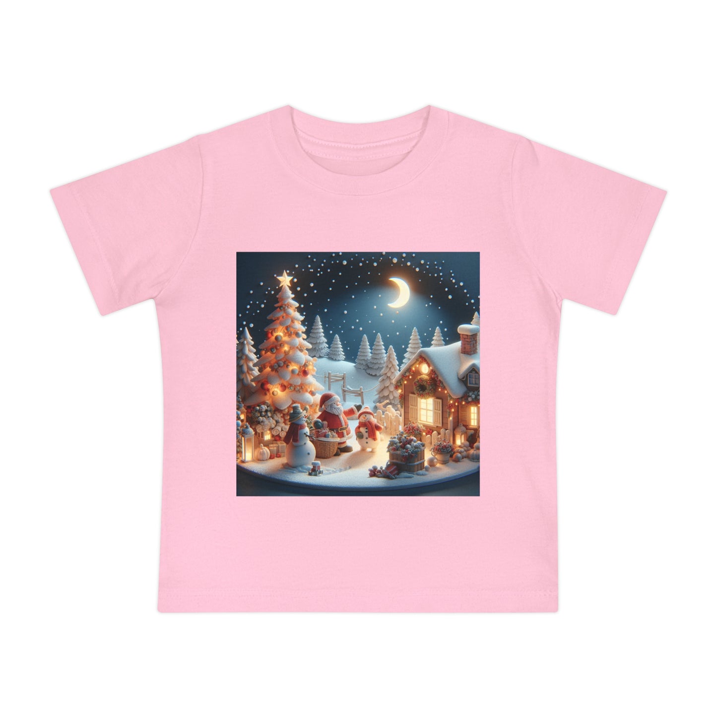 Baby Short Sleeve love Xmas T