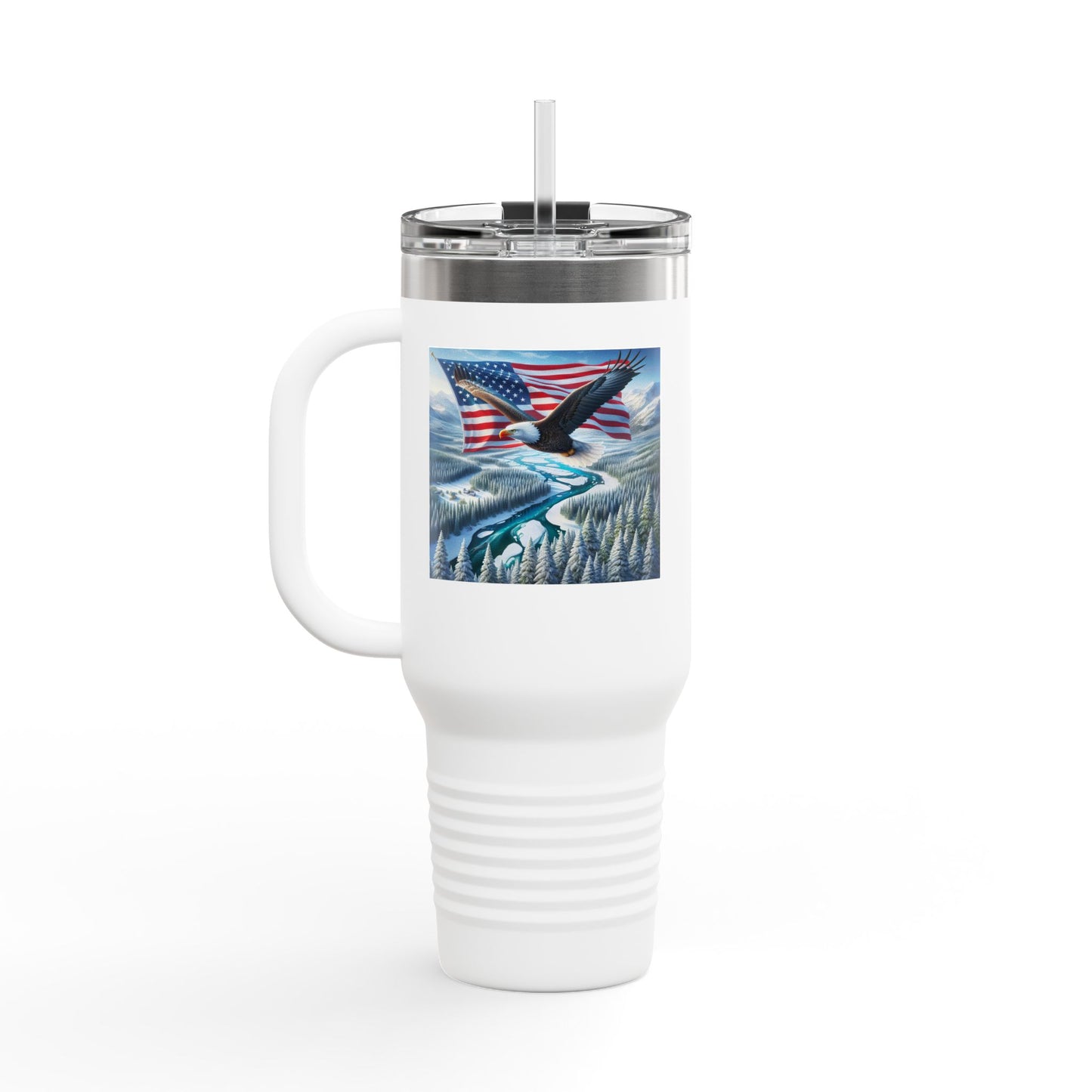 American marine sad Insulated Travel Mug, 40oz