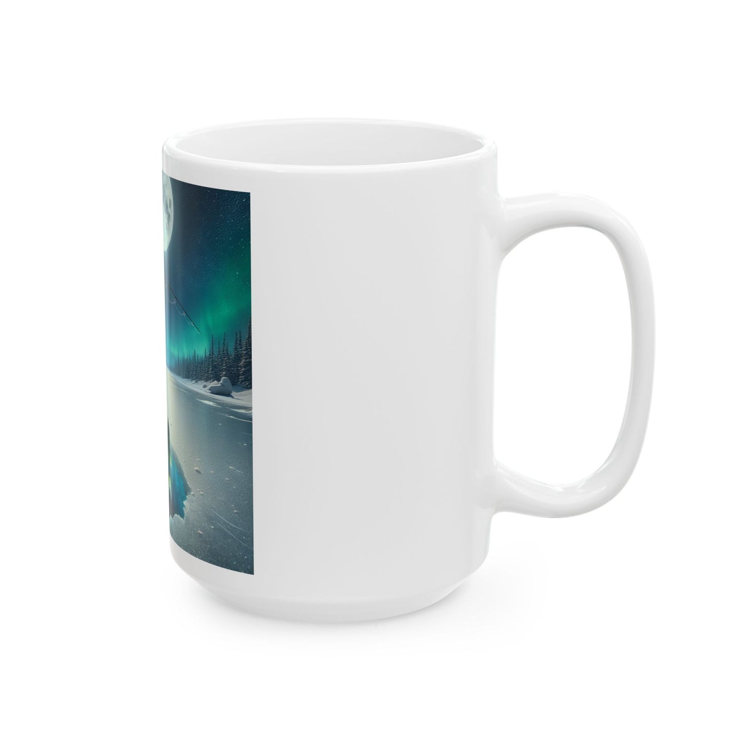 Grinch fishing coffee mug