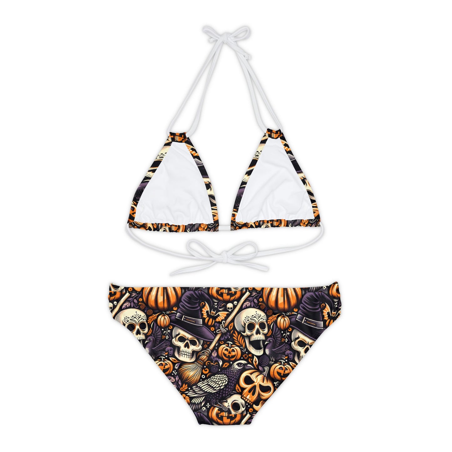 Halloween 2.0 Strappy Bikini Set (AOP)