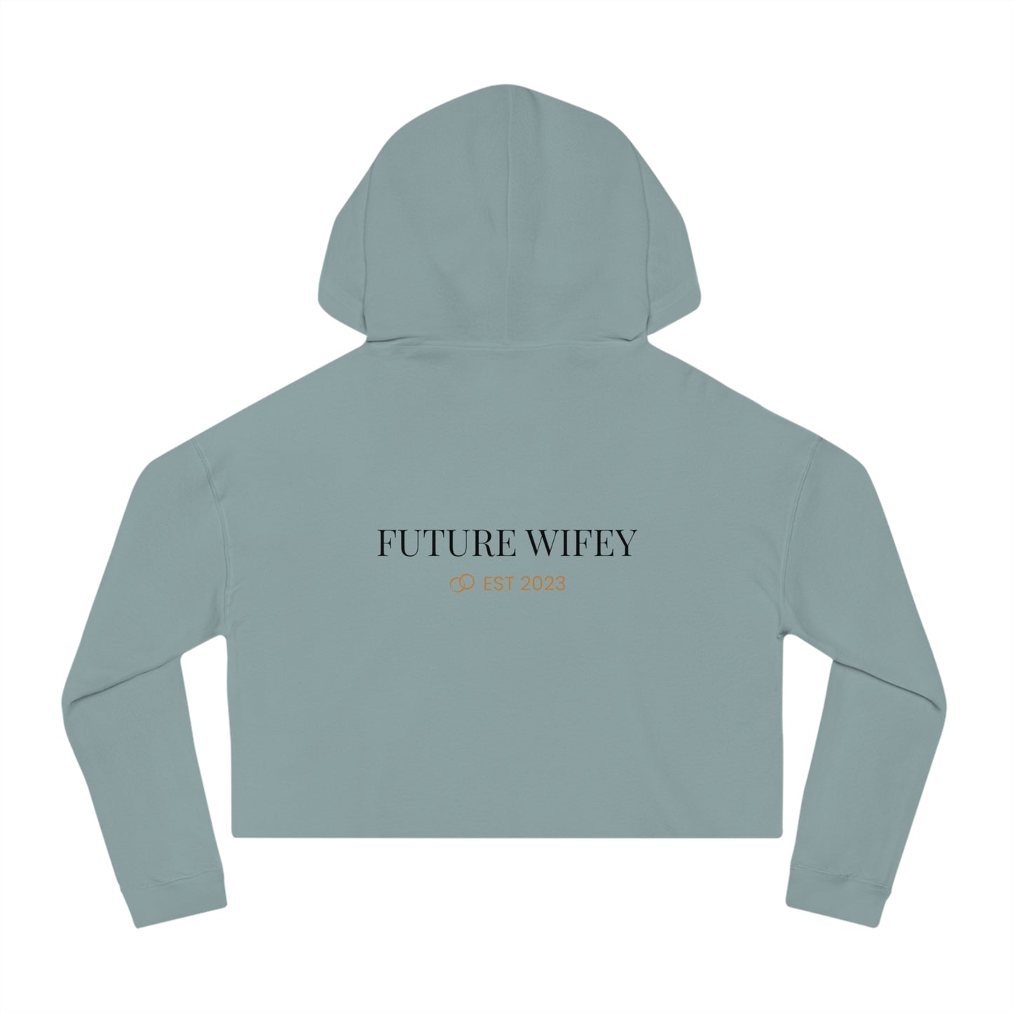 Women’s Cropped Hooded wifey 2023